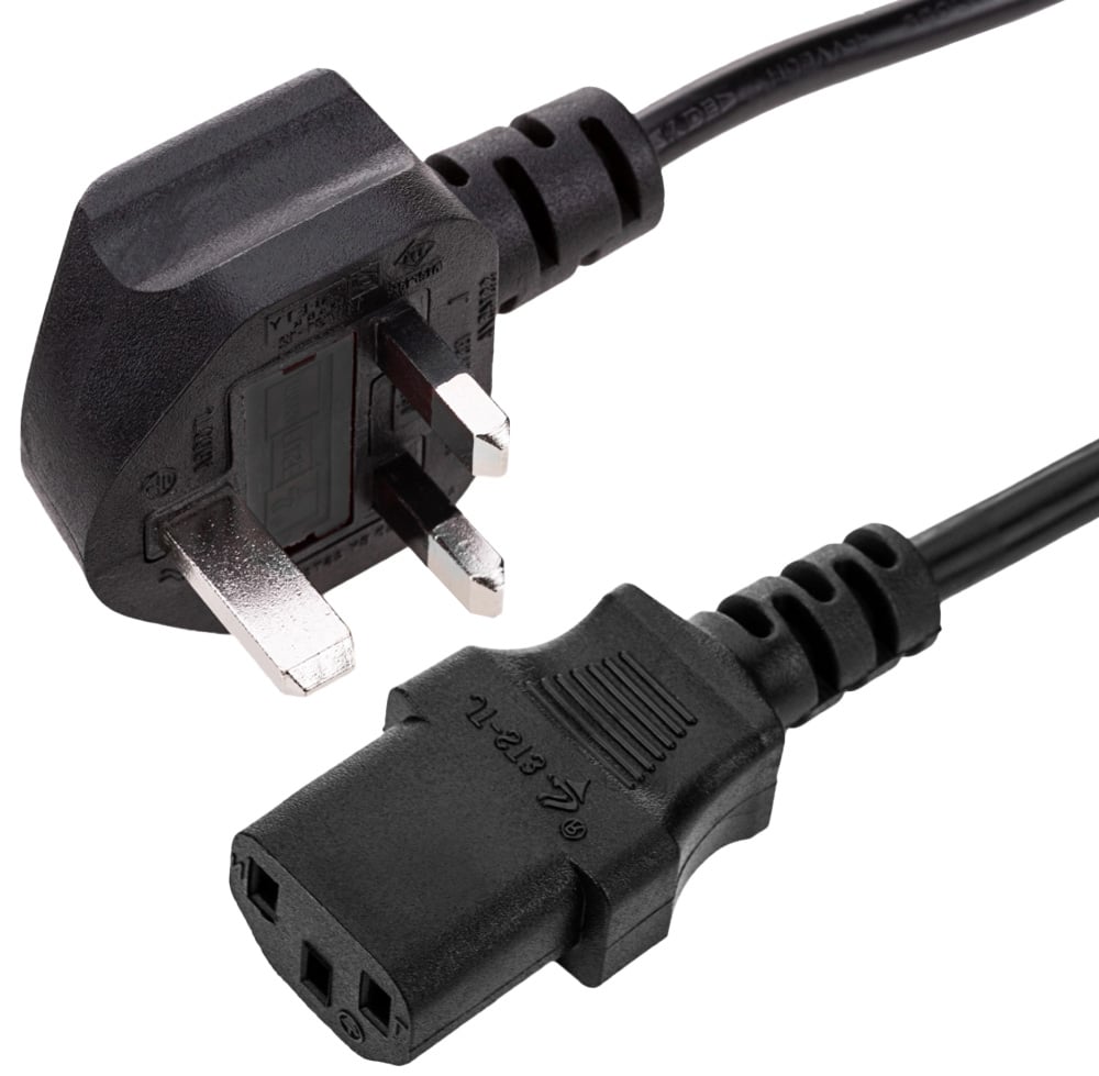 Cavo di Alimentazione Maschio UK a C13 (IEC 60320) - Manhattan ICOC 01-NC-GBM