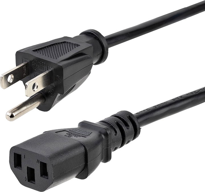 1,8 black power cable - Manhattan ICOC 01 -NC-US