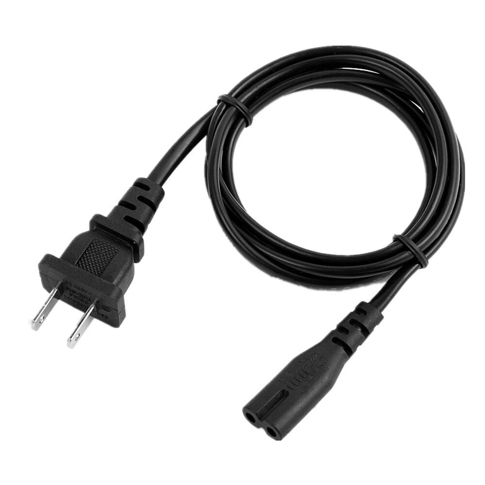 Cavo di Alimentazione C7 F a Spina Americana NEMA 5-15P 1,8m Nero - ICOC 01-NC-USC7