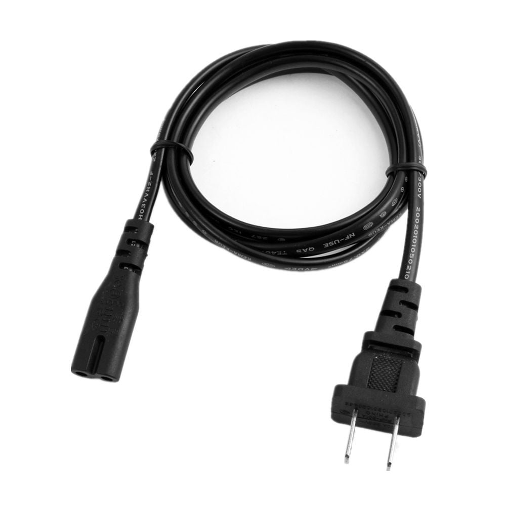 Cavo di Alimentazione C7 F a Spina Americana NEMA 5-15P 1,8m Nero - ICOC 01-NC-USC7