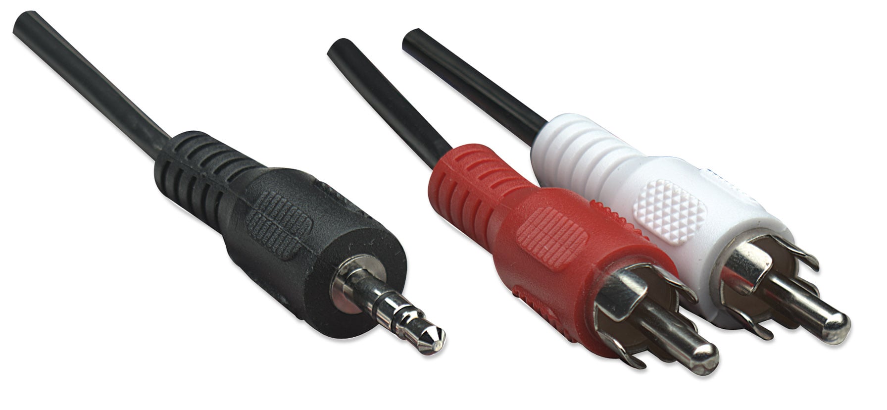 Cavo Stereo Jack 3, 5 mm a 2 x RCA maschio 10,0m - Goobay ICOC 018-NC-100