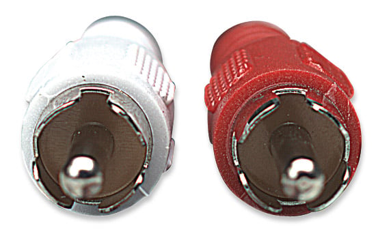 Cavo Stereo Jack 3, 5 mm a 2 x RCA maschio 10,0m - Goobay ICOC 018-NC-100