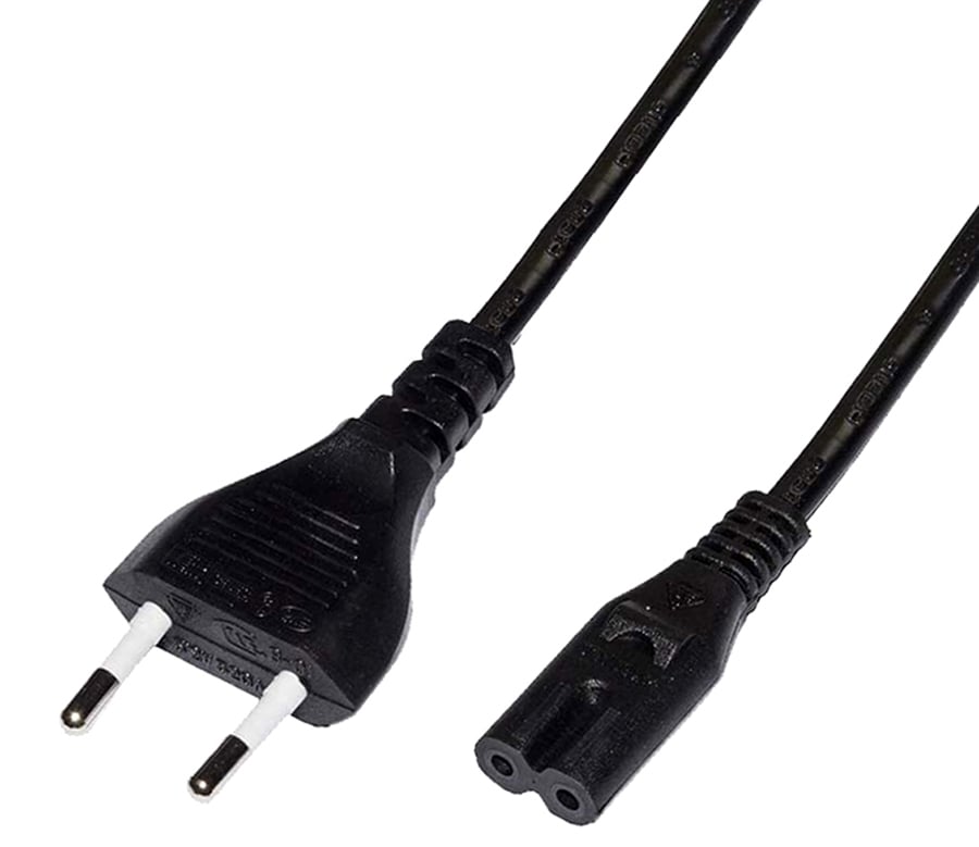 Cavo alimentazione C7 a italiana 0,5m Nero - Manhattan ICOC 02-NC-IT05