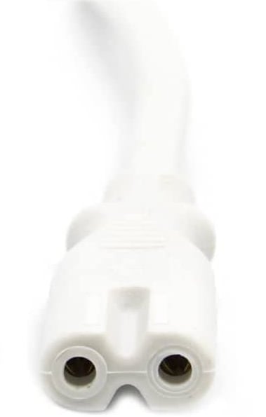 Cavo Alimentazione C7 a Italiana 1.8m Bianco - Manhattan ICOC 02-NC-WH