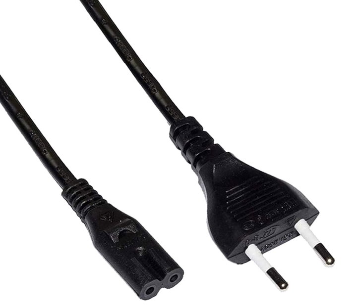 Cable Power C 7 to Italian 1,8 m Black - Manhattan ICOC 02 -NC