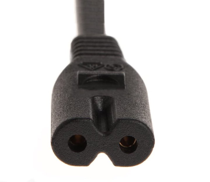 Cable Power C 7 to Italian 1,8 m Black - Manhattan ICOC 02 -NC