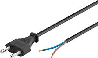 Cavo alimentazione con spina italiana 1,5m - Goobay ICOC 02-NC/A