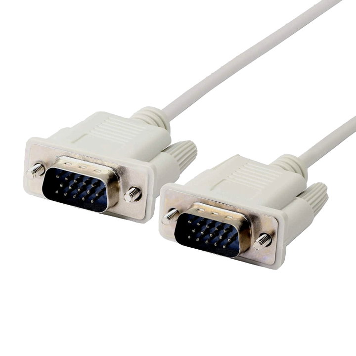 Cavo monitor VGA HD15 maschio/maschio 5m schermato - Manhattan ICOC 025-CM-MO