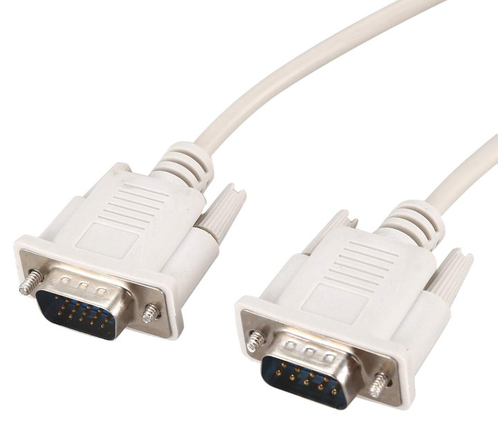 Cavo monitor VGA HD15 maschio/maschio 5m schermato - Manhattan ICOC 025-CM-MO
