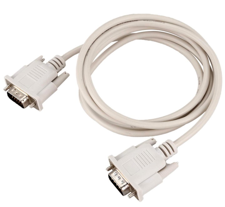 Cavo monitor VGA HD15 maschio/maschio 5m schermato - Manhattan ICOC 025-CM-MO