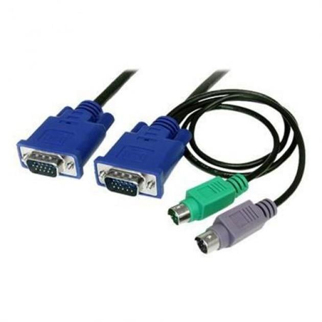 Cavo KVM switch HDB15/PS2m. 3,0 - Intellinet ICOC 030-KVM-PS2