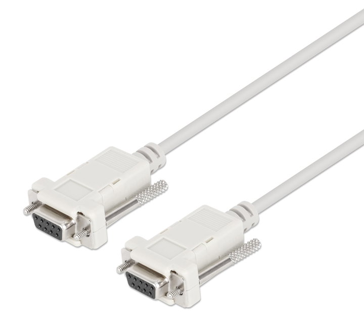 Null Modem DB 9 F/F crossover 5 m - Manhattan ICOC 036 -NM- 5