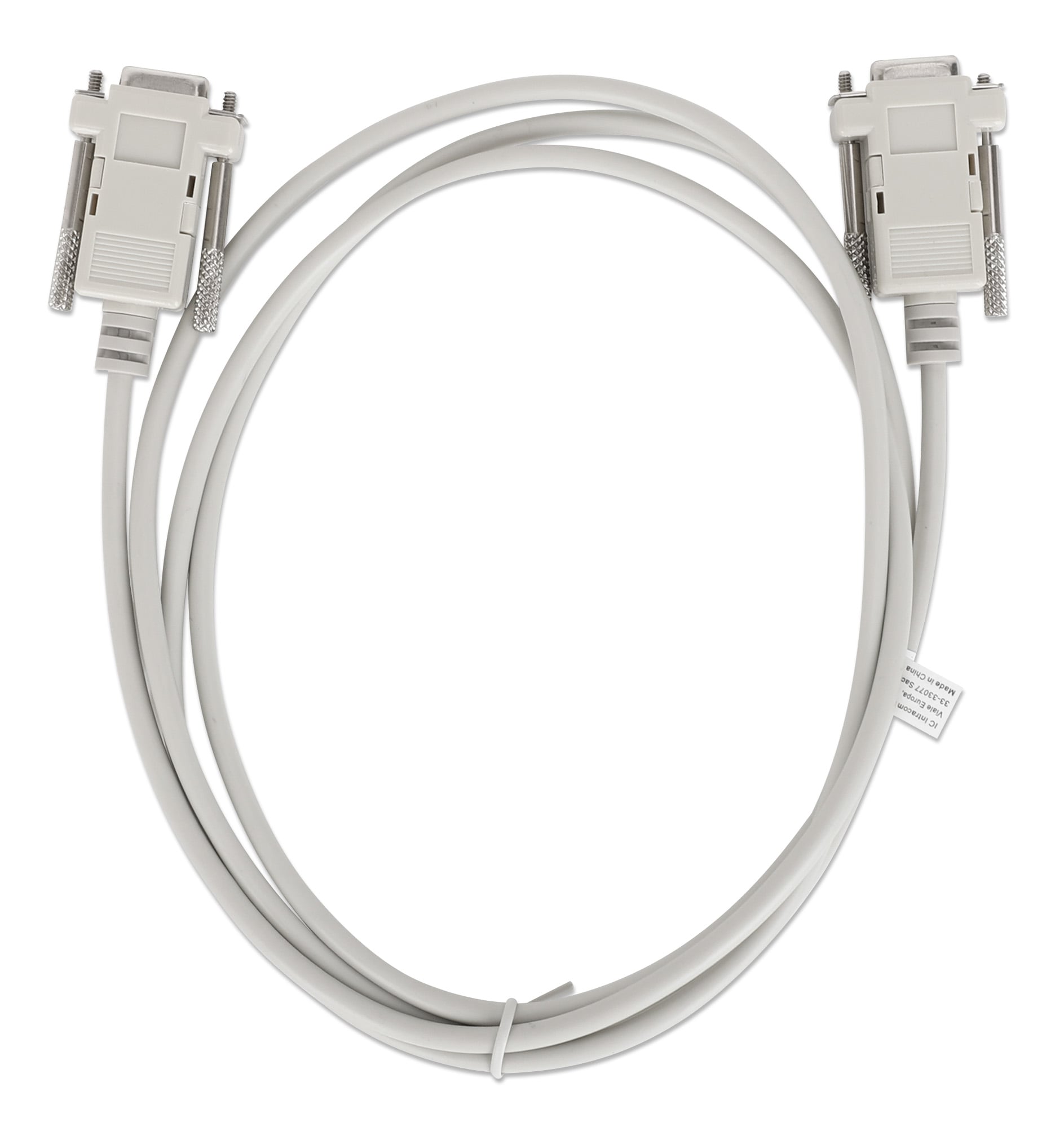 Null Modem cable DB 9 F/F crossover 1,8 m - Manhattan ICOC 036 -NM