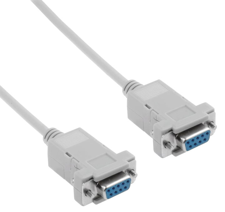 Cable AT crossover DB 9 F/F 1,8 m - Manhattan ICOC 041 -NM