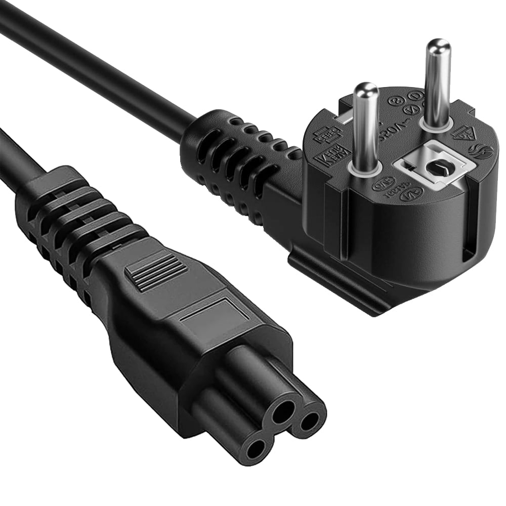 Cavo Alimentazione C5 a Schuko Angolato 1,8m - Manhattan ICOC 05-NC/ANG