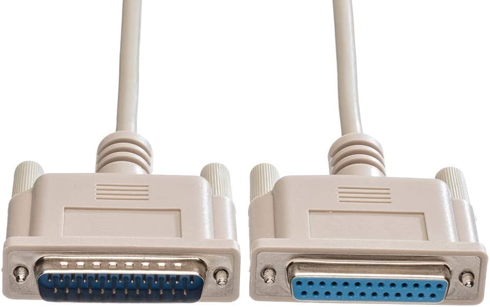 Serial extension cable D-Sub 25 p. M/F 5 m shielded - Manhattan ICOC 05 -SC-MO