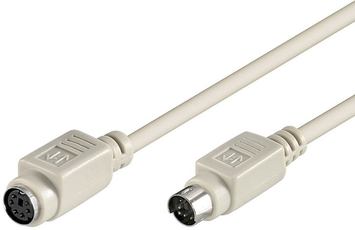 Cavo prolunga tastiera PS/2 m/F 2m diritto - Goobay ICOC 08-CU-S