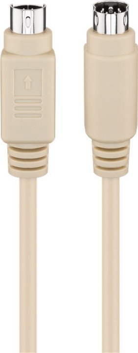Cavo prolunga tastiera PS/2 m/M 2m diritto - Goobay ICOC 08-CU-SM