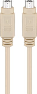 PS/ 2 m/M keyboard extension cable 5 m straight - Goobay ICOC 09 -CU-SM
