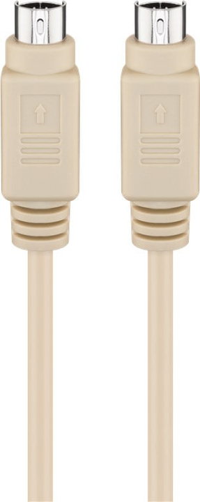 Cavo prolunga tastiera PS/2 m/M 5m diritto - Goobay ICOC 09-CU-SM