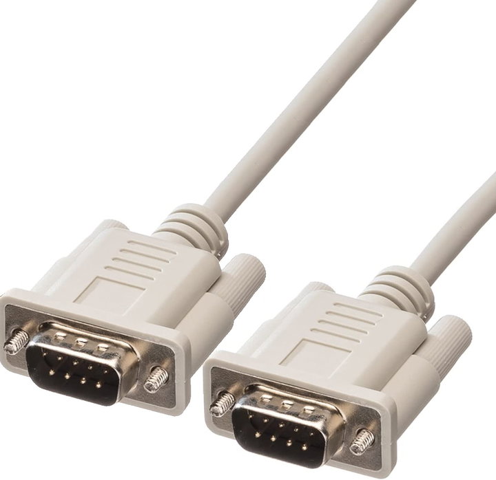 D-Sub cable 9 male/male poles 1,8 m shielded - Manhattan ICOC 21 -SC