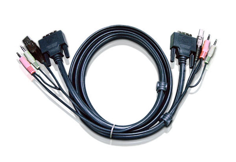 Cavo KVM USB DVI-D Dual Link – 1,8m, 2L-7D02UD - Aten ICOC 2L-7D02UD