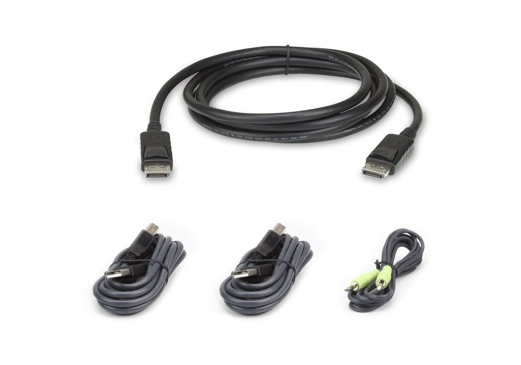 Kit cavo KVM di sicurezza USB DisplayPort da 1,8m, 2L-7D02UDPX4 - Aten ICOC 2L-7D02UDPX4