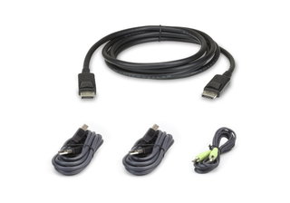 Kit cavo KVM sicurezza schermo doppio USB DisplayPort 1,8m - Aten ICOC 2L-7D02UDPX5