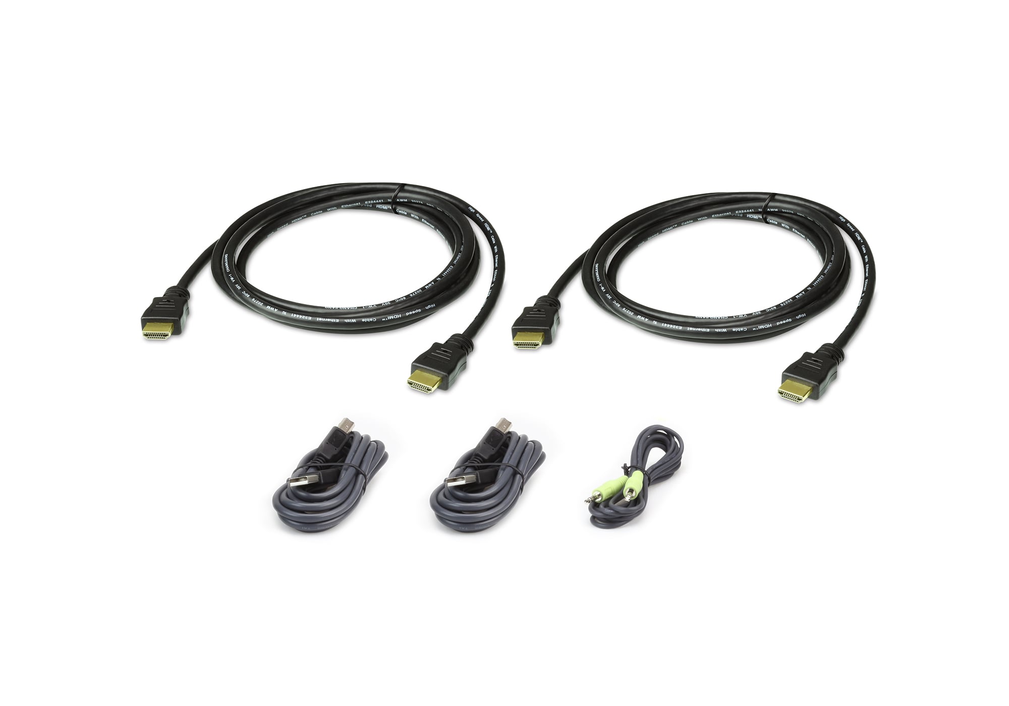 Kit cavo KVM di sicurezza schermo doppio USB HDMI da 1,8m, 2L-7D02UHX5 - Aten ICOC 2L-7D02UHX5