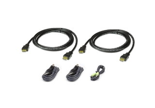 Kit cavo KVM sicurezza schermo doppio USB HDMI 1,8m - Aten ICOC 2L-7D02UHX5