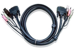 Cavo KVM USB DVI-D Single Link 3m - Aten ICOC 2L-7D03U