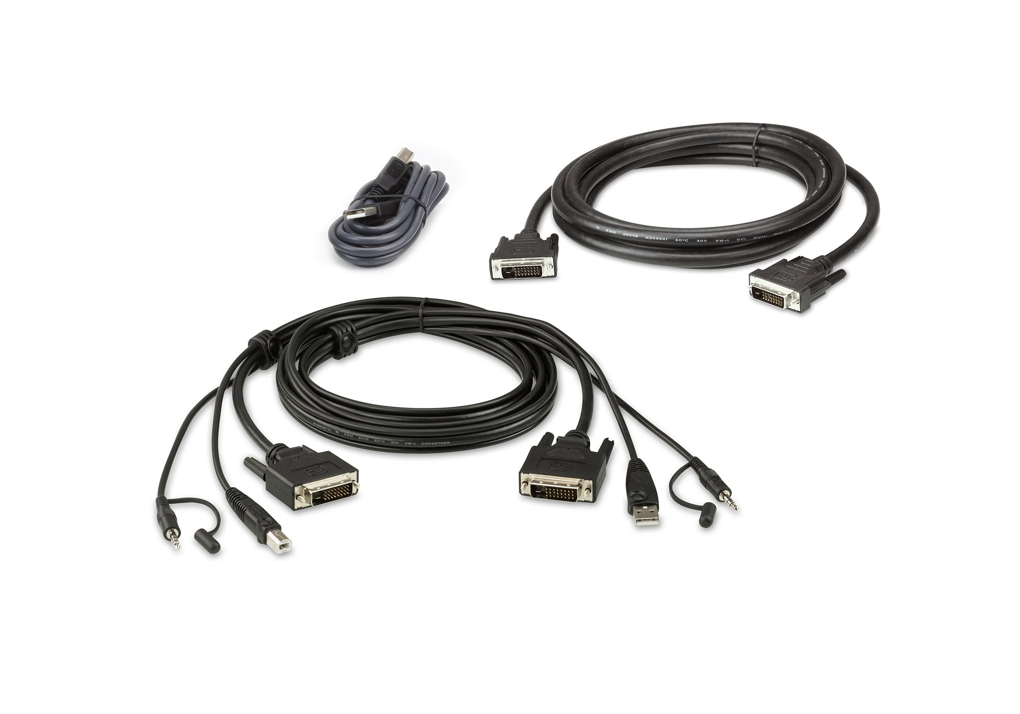 Kit cavo KVM di sicurezza USB DVI-D Dual Link a visualizzazione doppia da 3m, 2L-7D03UDX5 - Aten ICOC 2L-7D03UDX5