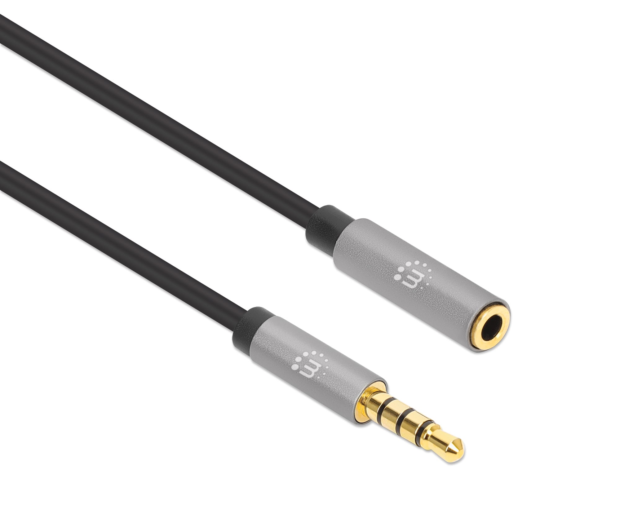Cavo Audio Stereo AUX 3.5mm Alta Qualità M/F 5m - Manhattan ICOC 35H-MF-050