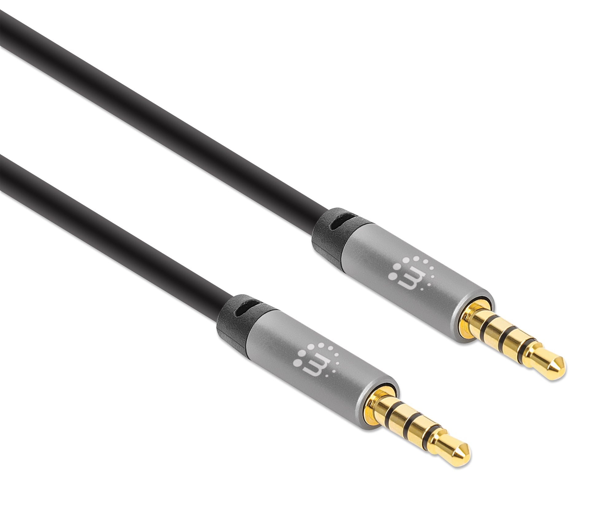 Cavo Audio Stereo AUX 3.5mm Alta Qualità M/M 5m - Manhattan ICOC 35H-MM-050
