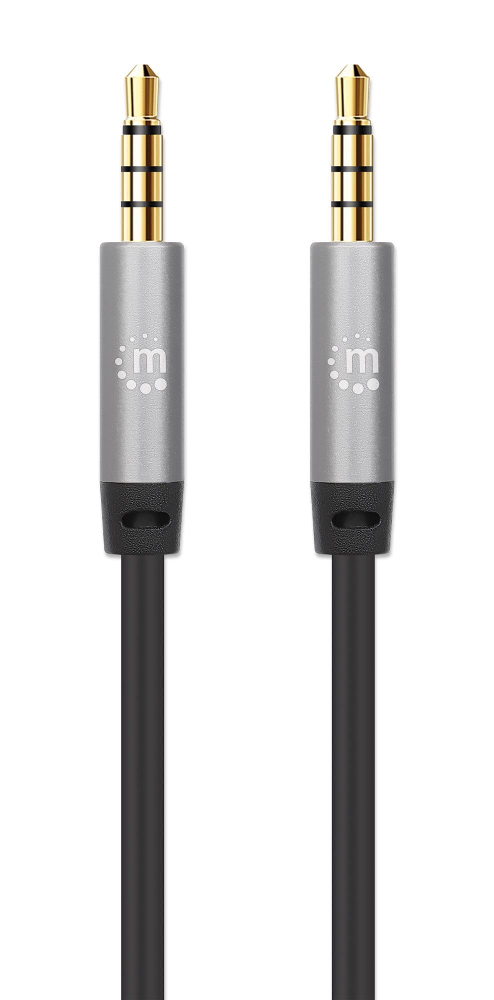 Cavo Audio Stereo AUX 3.5mm Alta Qualità M/M 5m - Manhattan ICOC 35H-MM-050