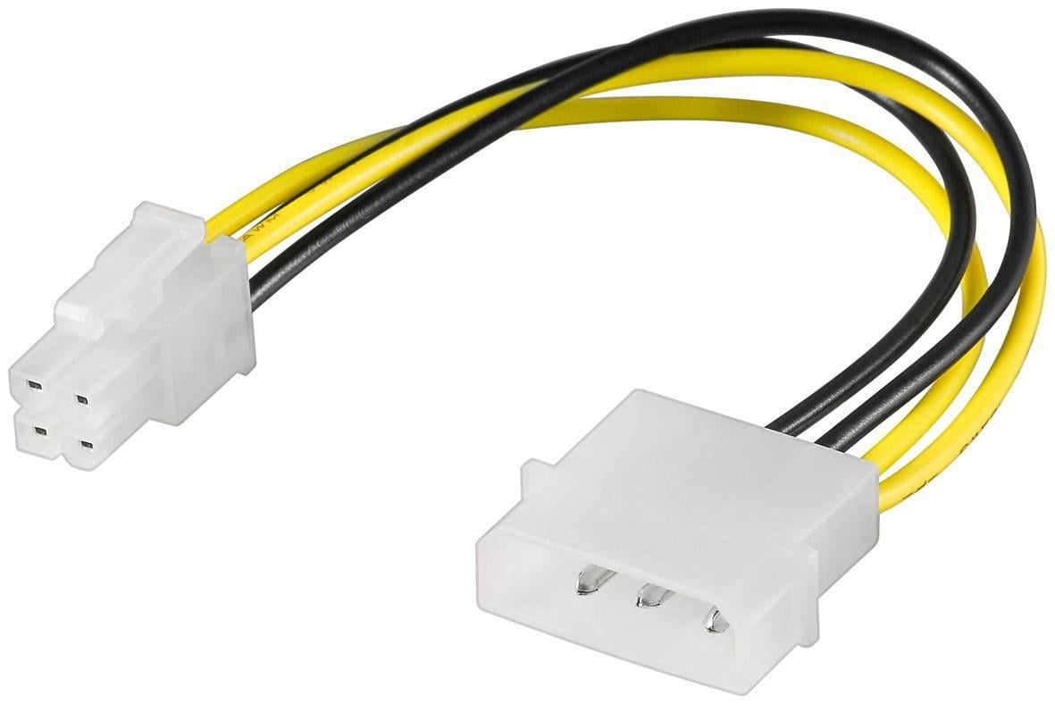 Cavo Alimentazione 5.25'' M / 4 Poli M - Goobay ICOC 5254-NC