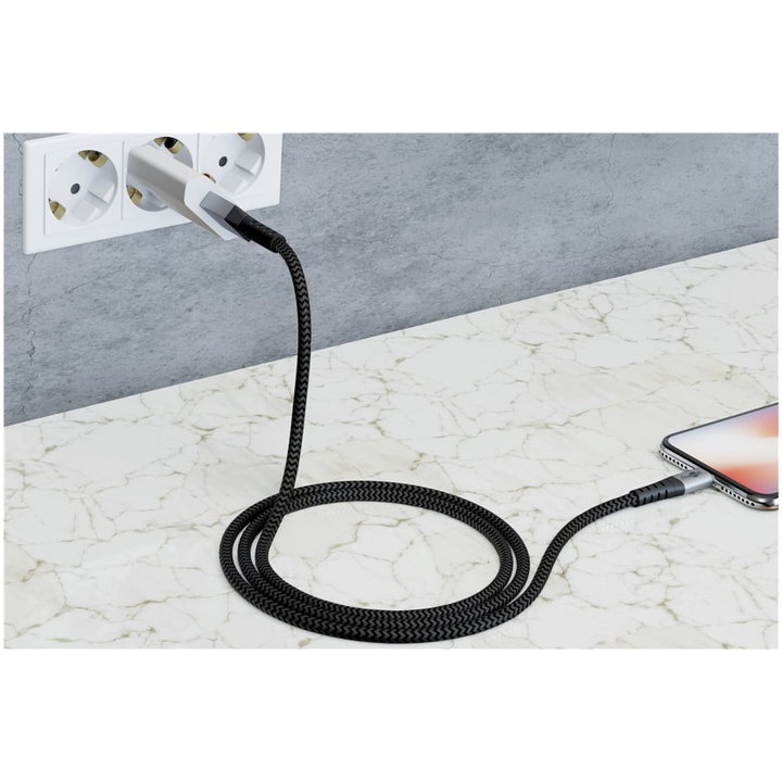 Cavo Apple Lightning 8 Pin a USB tipo A 2m Grigio - Goobay ICOC APP-020-TS
