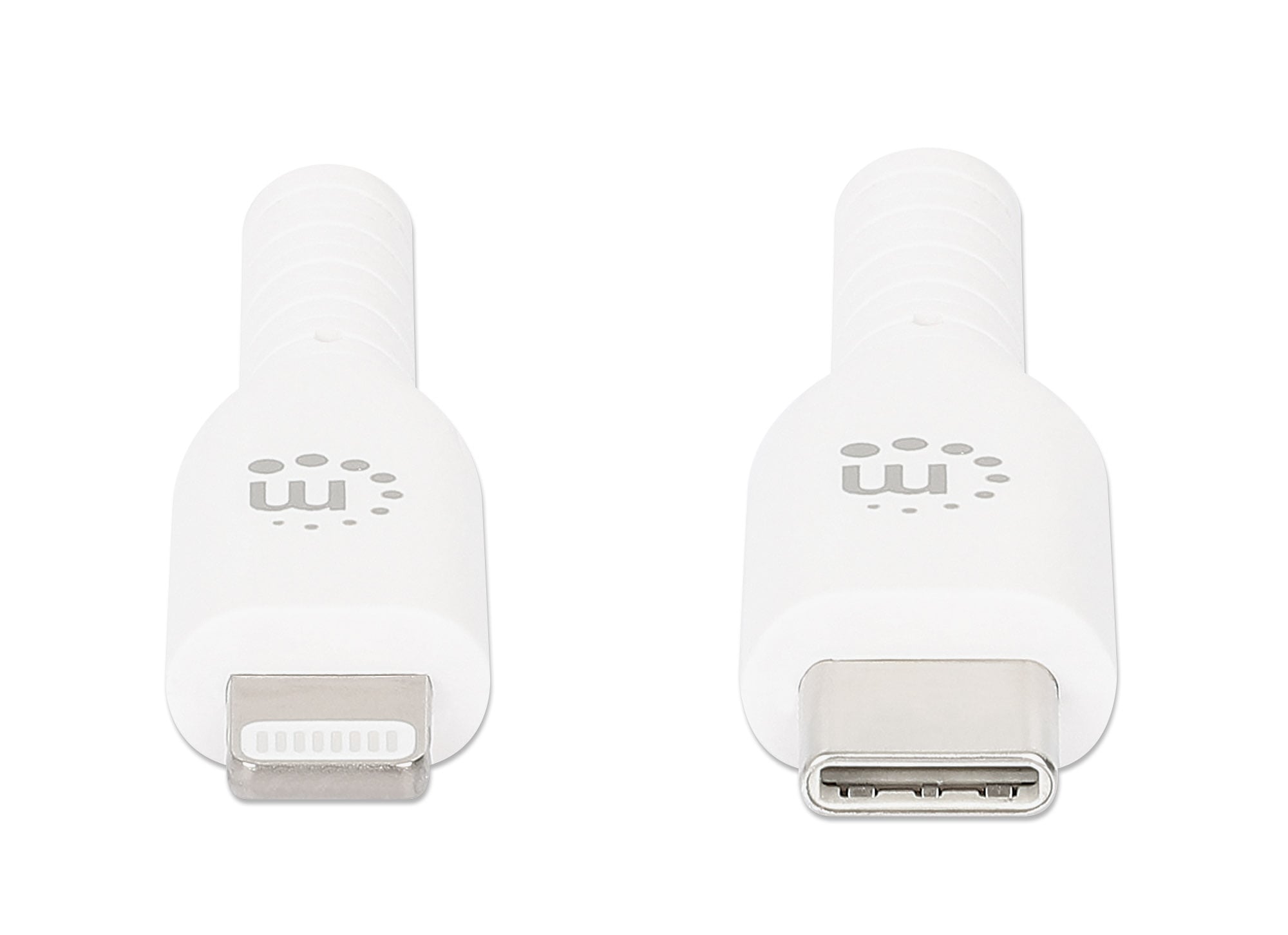 Cavo di Ricarica e Sincronizzazione USB-C™ a Lightning® 1m, Bianco - Manhattan ICOC APP-8BB10WH