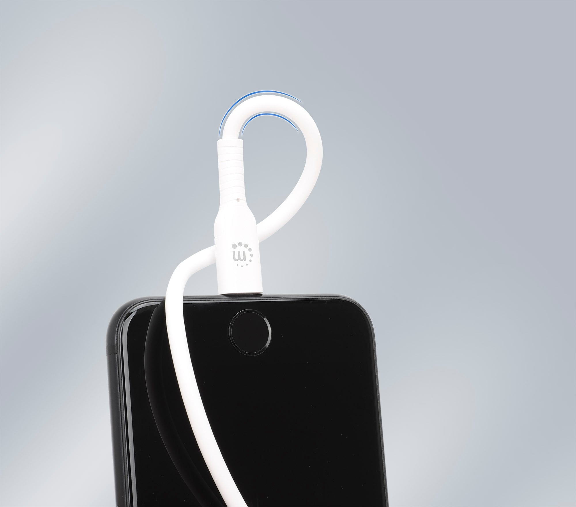 Cavo di Ricarica e Sincronizzazione USB-C™ a Lightning® 1m, Bianco - Manhattan ICOC APP-8BB10WH