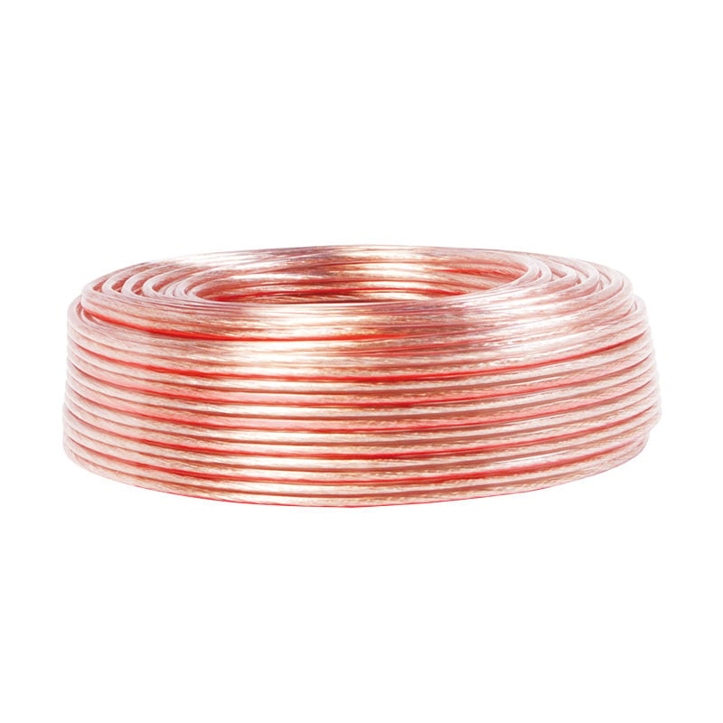 Cavo Audio per diffusori acustici Trasparente 1,5 mm² matassa 100m - Logilink ICOC AU-TR15