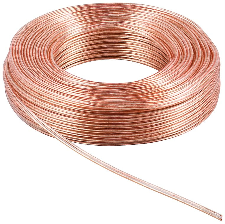 Cavo Audio per diffusori acustici Trasparente 2,5 mm² matassa 100m - Logilink ICOC AU-TR25