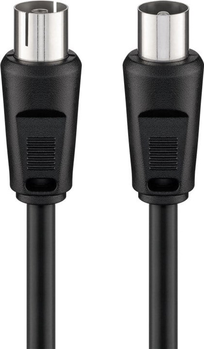 Cable Antenna TV M/F 1,5 m black - Goobay ICOC AV- 342