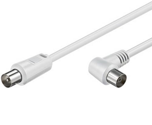 Cavo Antenna TV M/F 1,5m Angolato 90° - Goobay ICOC AV-346
