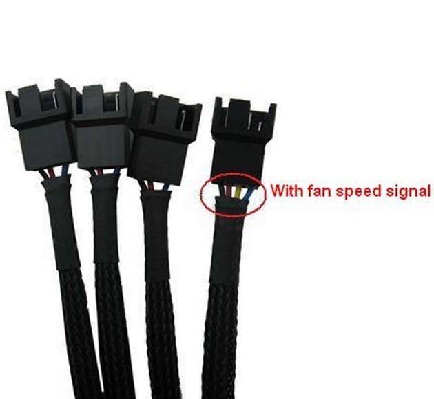 Cavo Splitter per Ventole Tachimetriche 4 poli (CA-PWM-03) - Gelid Solutions ICOC CA-PWM-03