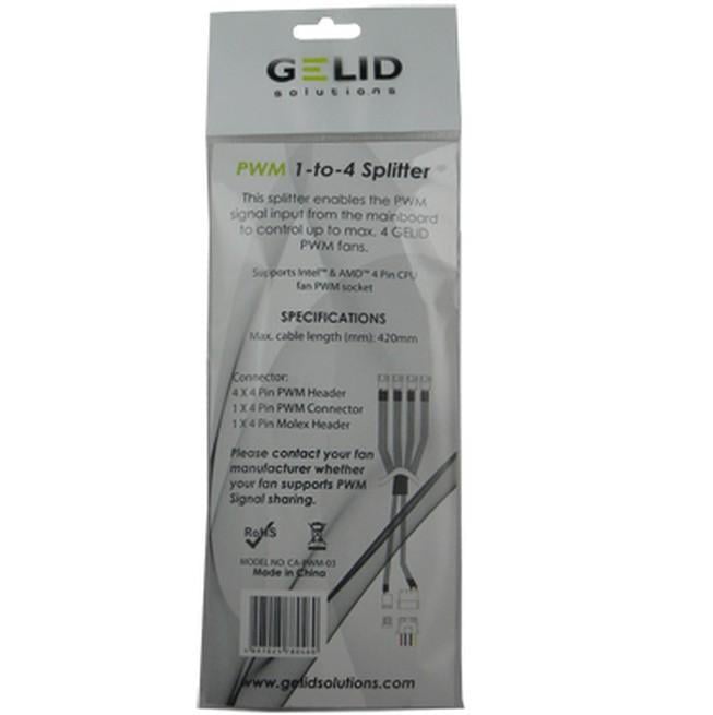 Cavo Splitter per Ventole Tachimetriche 4 poli (CA-PWM-03) - Gelid Solutions ICOC CA-PWM-03