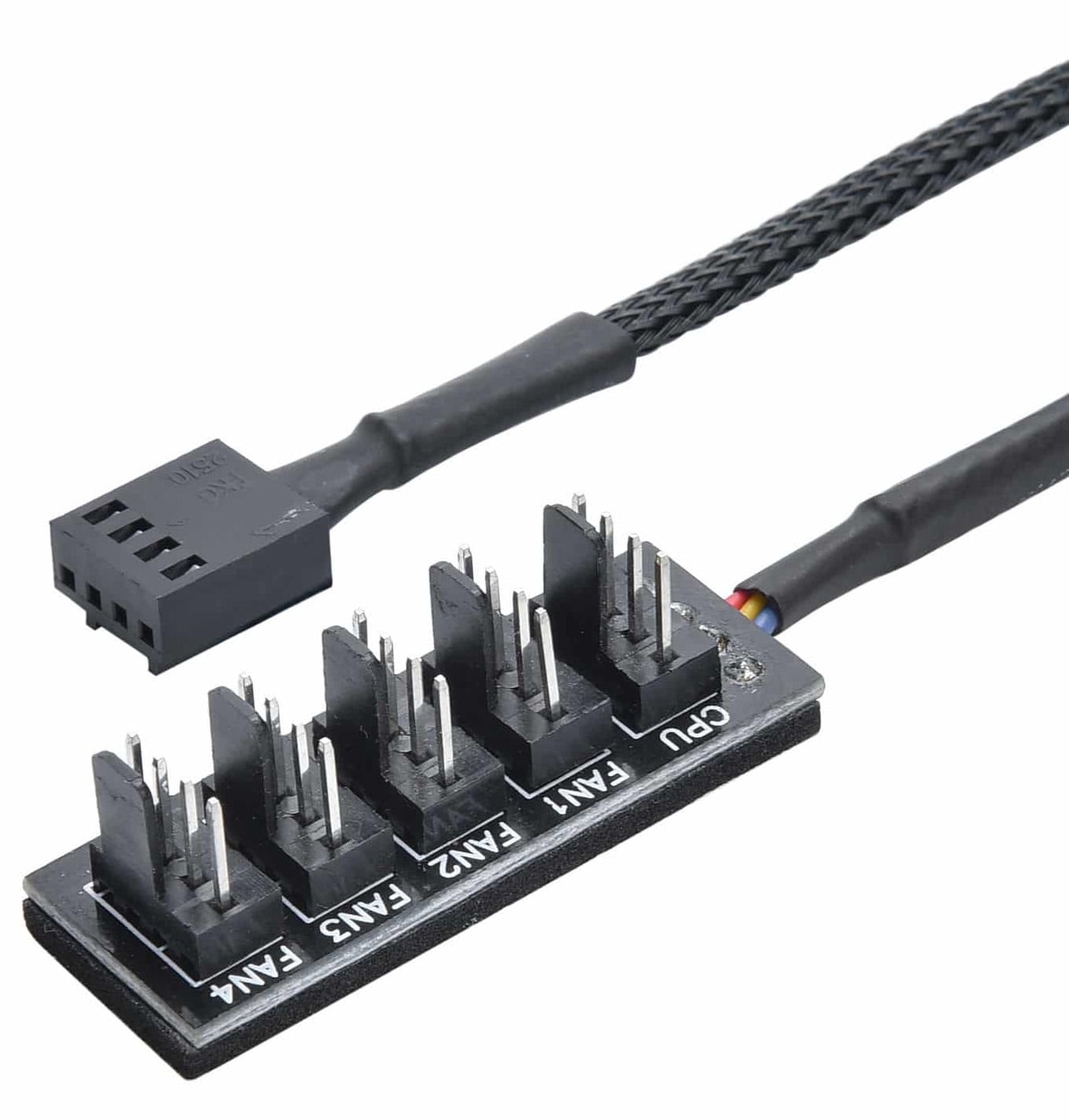 Cavo di Alimentazione per Ventole Hub Splitter PWM da 1 a 4 - Gelid Solutions ICOC CA-PWM-04