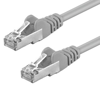 Cavo di rete patch CCA Cat5E schermato F/UTP 10m grigio - Intellinet ICOC CCA5F-100M