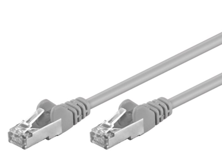 Cavo di rete patch CCA Cat5E schermato F/UTP 10m grigio - Intellinet ICOC CCA5F-100M