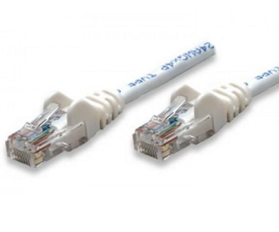 Cavo di rete Patch CCA Cat5e Bianco UTP 0,5m - Intellinet ICOC CCA5U-005-WH