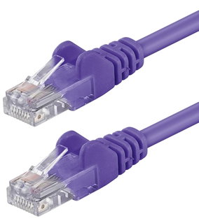 Cavo Patch CCA Cat5e Viola UTP 2m - Intellinet ICOC CCA5U-020-VL